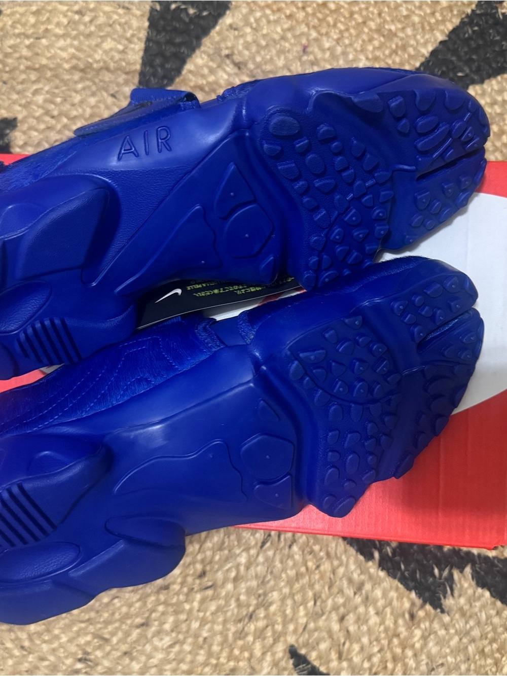 Nike | Shoes | Nwt Nike Air Rift Pony Hair Cobalt Blue Tabis Womens ...